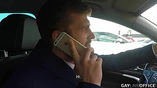 Gaylawoffice Brings Steven Gowler Back for Bareback Office Threesome