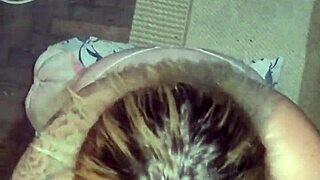 Does My Dick Love Her Throat? Bent Over Blonde Goddess