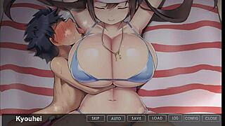 want to see rosa pokemon give a footjob?