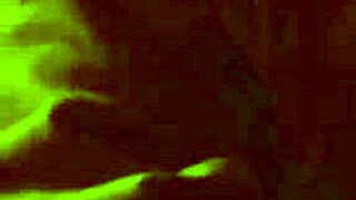 Devil drains his soul with gloved handjob