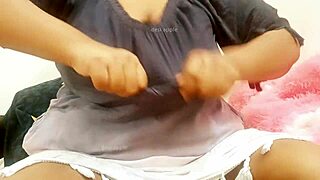latina college girl studies hard