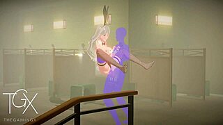 Sexy fantasy girl explores wild desires in anime hentai gaming