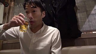 In this full version, an asian wife with big tits gives blowjob and gets fucked