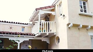 I'm stepsister giving aggressive blowjob to stepbrother