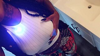 Blu Magic Waits To Fuck Prince Yahshua, Shaking Her Huge Ebony Ass