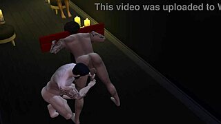 gareth returns and fucks all his housemates in gay 3some group action 😈