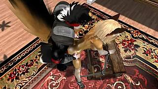 Unusual Order for Furry Yiff in Wild 3D Anime Scene. It’s Pure Chaos!