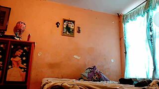 Cheating girlfriend rides her boyfriend's best friend. Hope he doesn’t see this hidden cam vid! 📹