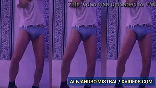 Alejandro Mistral Dances In Underwear Again