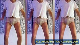 Alejandro Mistral Dances In Underwear Again