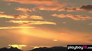 Erotic naked YOGA SESSION with big boobed Daniella Smith and her busty GF in sensual moves