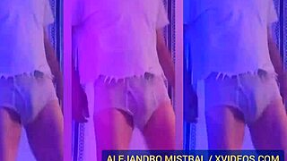 Alejandro Mistral Dances In Underwear Again