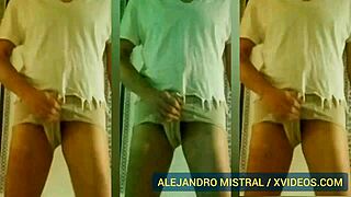 Alejandro Mistral Dances In Underwear Again