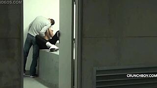 french twinks meet bad boy in public parking