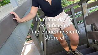 wanna watch me bang my amiga in abandoned park?