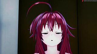 Xenovia Feels Intense Fucking With Rias Gremory In Hentai.