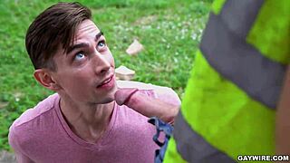 gay guys loving monster cocks outdoors! 🔥