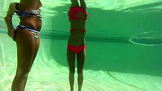 Pool Lesbians Diving Deep?