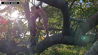 sexy wife rides monster cock in wild assfucking session