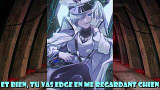 i'm weiss from rwby, dominating with joi, denial, cbt, and feminisation in this hentai