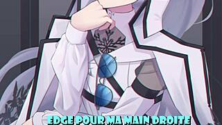 i'm weiss from rwby, dominating with joi, denial, cbt, and feminisation in this hentai