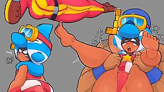 Wow, check this Brawl Stars porn compilation with hot milf action!