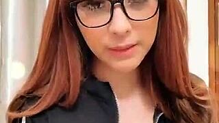 a girl shows her nipples in homemade video