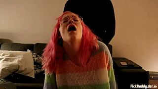 German Girl Enjoys Beautiful Doggystyle Sex with Her Tight Ass Bent Over.