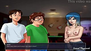 Summertime Saga Nerd Craves My Big Dick for Tasting