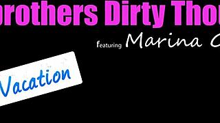 stepsis marina gold tells stepbro you cant touch it but you can look at it