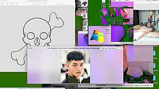 webcam twink gets bareback hardcore on the desk