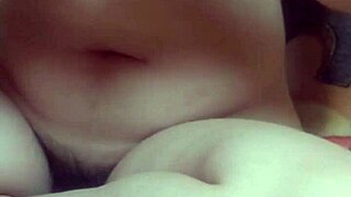 Her pussy gets pounded by huge dick
