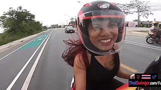 Thai Teen GF Drilled Hard by Big Cock Boyfriend