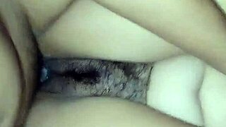 Asian beauty begs for cumshot on her belly!