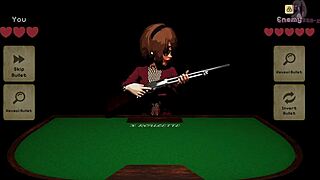 X Roulette 3 Features Curvy Cartoon Babes Getting Pounded Hard on the Table.