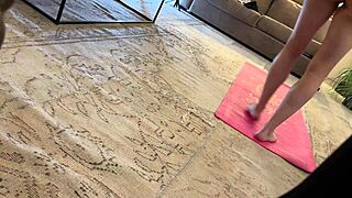 Fitness Model's Yoga Turns Provocative