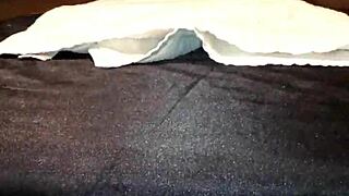 Ebony Woman Tied Up Squirts Intensely From Big Black Cock
