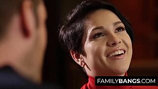 FamilyBangs.com ⭐ Wow, Cheering Up Cousin Cadey Mercury with Ryan Ryder!