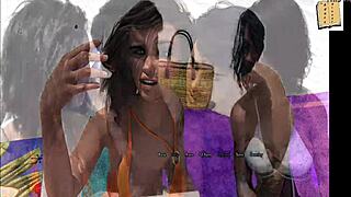 Underwater Kissing with Layla Turns Hot in 3D Anime Action