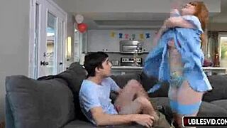 STEPMOMS GIVE SONS COMPLETE PROM EXPERIENCE WITH BIG TITS FUCKING