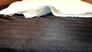 Ebony Woman Tied Up Squirts Intensely From Big Black Cock