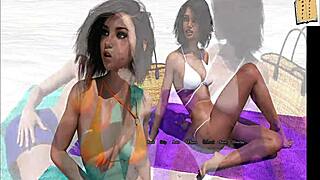 Underwater Kissing with Layla Turns Hot in 3D Anime Action