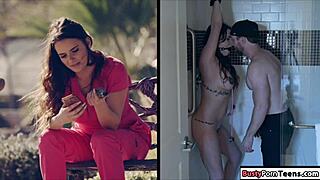 Busty Nurse Gets Her Ass Banged Hard in Hospital with Deepthroat and Blowjob