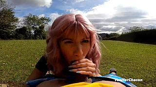Public Cock Sucking POV Action