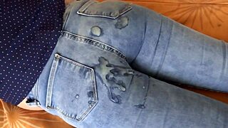 Latina wife’s intense orgasms and cumshot compilation on her body 😍