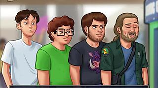 summertime saga 155 unfolds in an erotic anime adventure