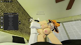 Cute witch gets banged by stranger in group