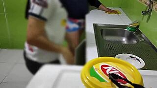 My cheating wife cleans while I bang the neighbor! 😜