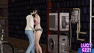 yo, walked my step-sister down the street, ended up her snack 😜