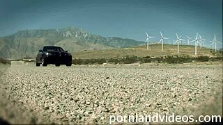 Hot Blonde Slut Takes Big White Cock in Ass with Cumshot! 😍